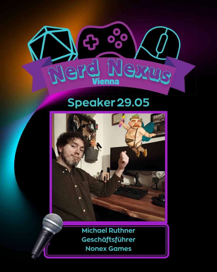 Speaker 29.05: Michael Ruthner, Geschäftsführer Nonex Games