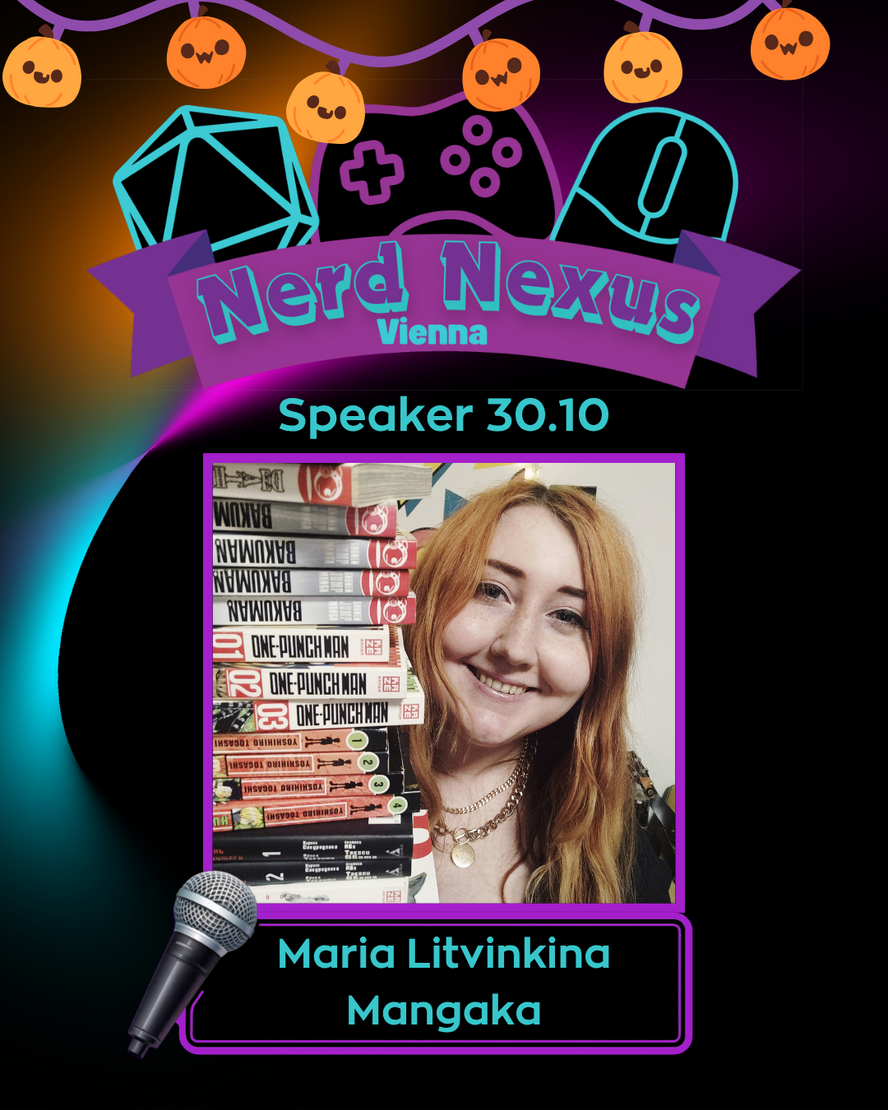 Speakerin 30.10: Maria Litvinkina, Mangaka