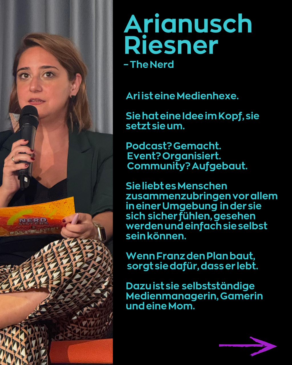 Arianusch Riesner – The Nerd